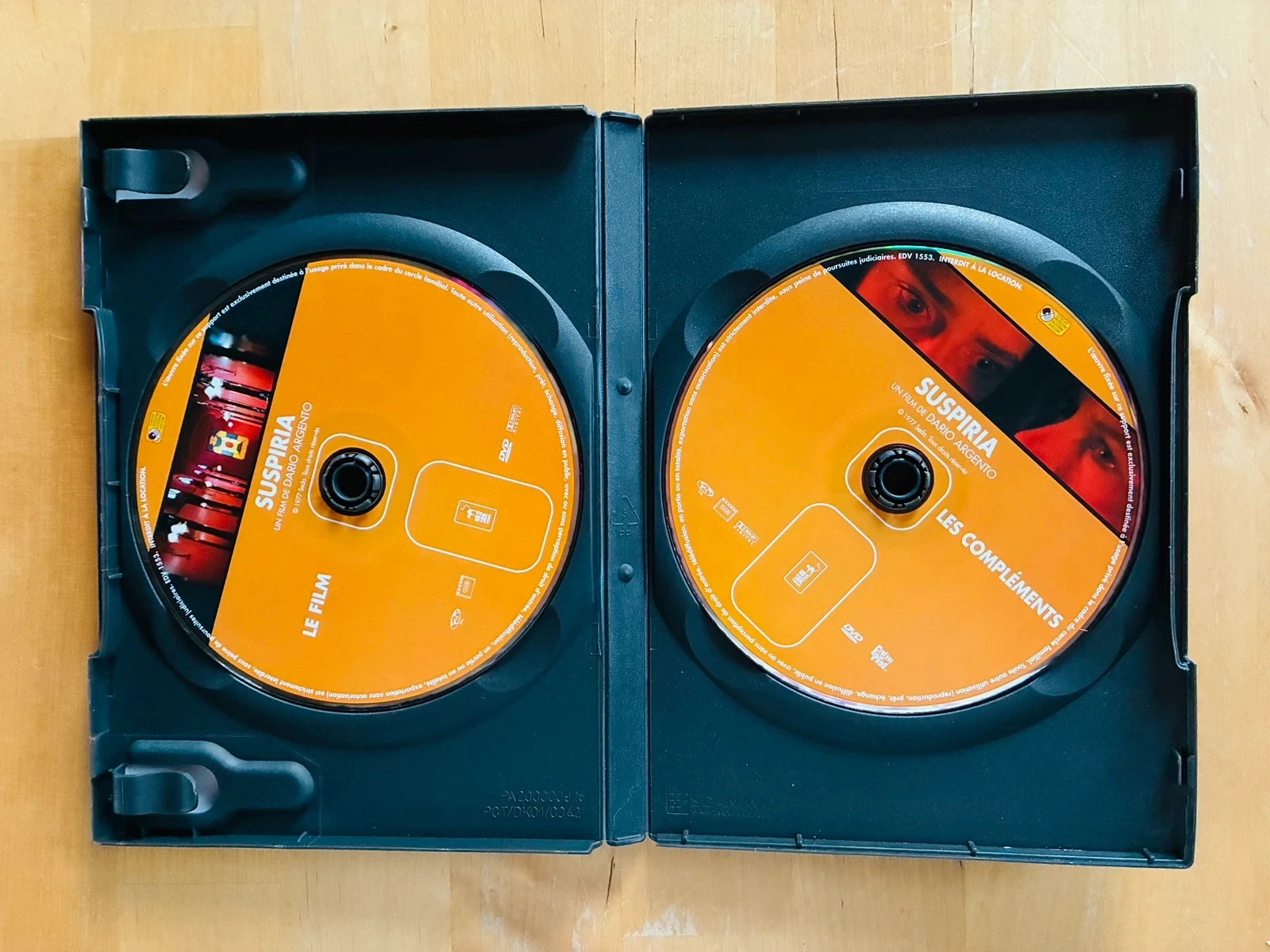 Dario Argento Suspiria DVD Fnac collector edition. – photo 2